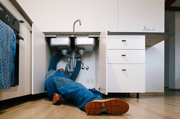 Professional Drain Cleaning technician working in Mokena, IL